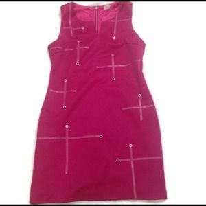 Vintage C Luce Hot Pink Sleeveless Dress